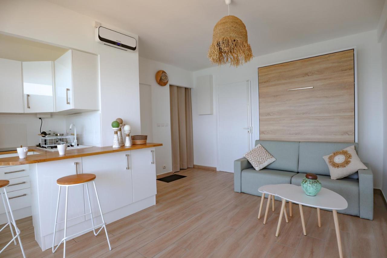 Bord De Plage - Studio En Front De Mer Le Lavandou Εξωτερικό φωτογραφία